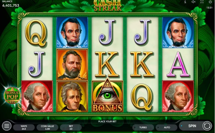 Cash Streak Gameplay: Classic Structure, Modern Features